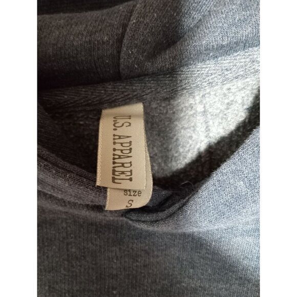 US Apparel Womens Ft. Myers Beach Florida Blue Hooded Sweatshirt Size Small - Picture 4 of 4